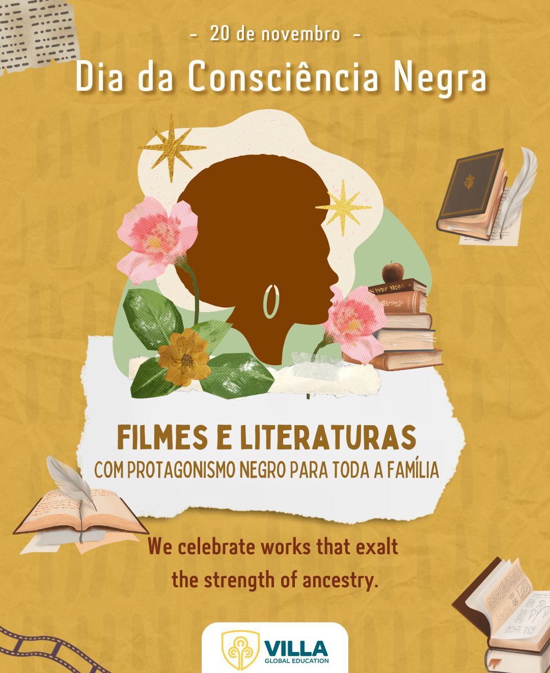 Hoje, no Dia da Consciência Negra, celebramos as obras que resgatam a potência do...